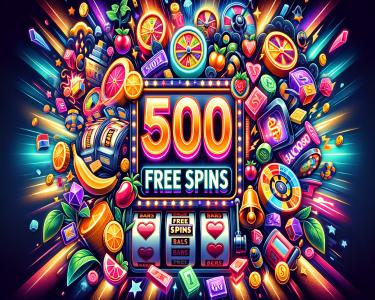 500 Free Spins 2025 - Top Online Casino Deals Await! large logo